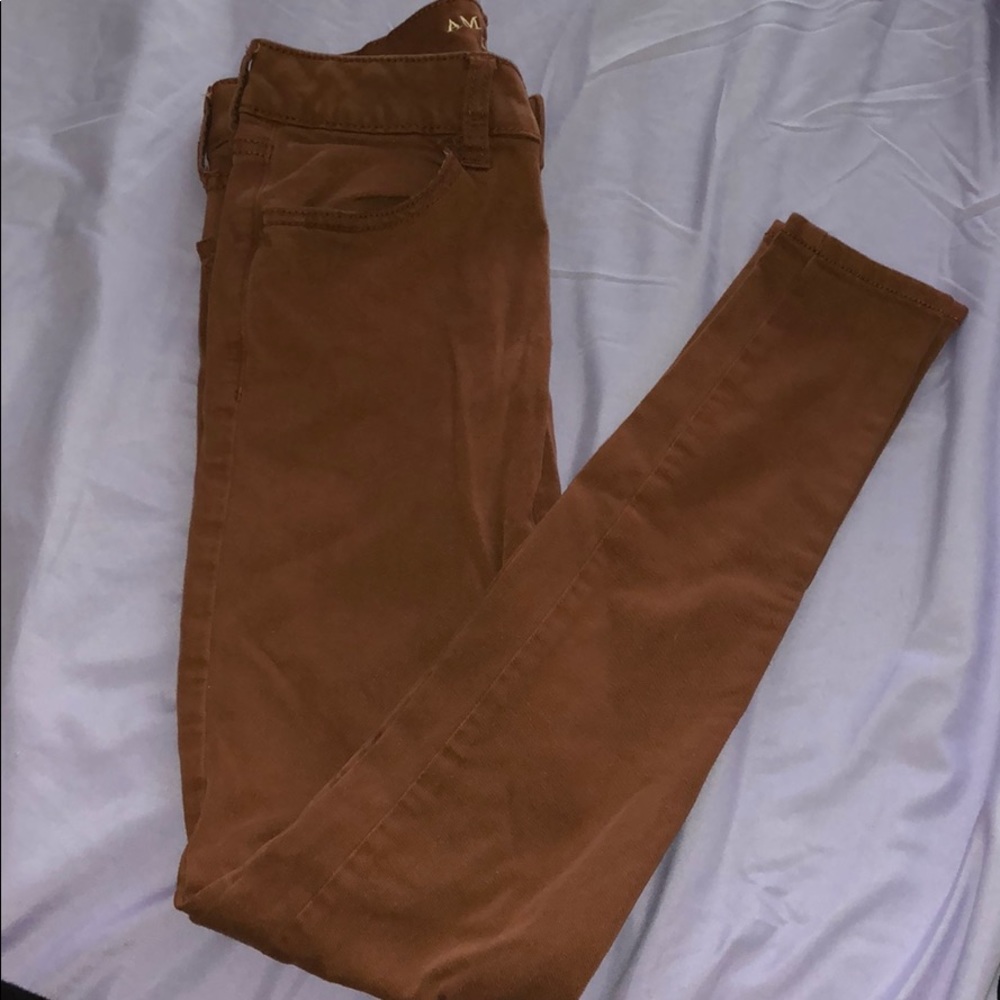 Copper color American Eagle jeans